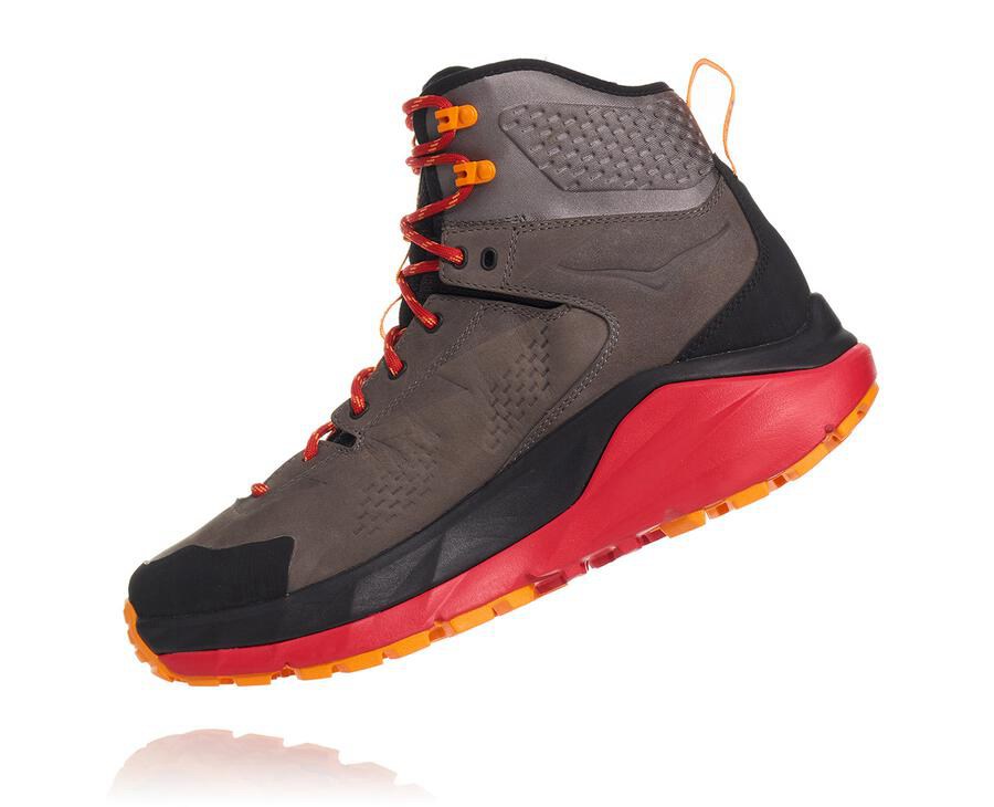 Botas De Montaña Hoka One One Hombre - Kaha Gore-Tex - Marrones/Negras - WOI096415